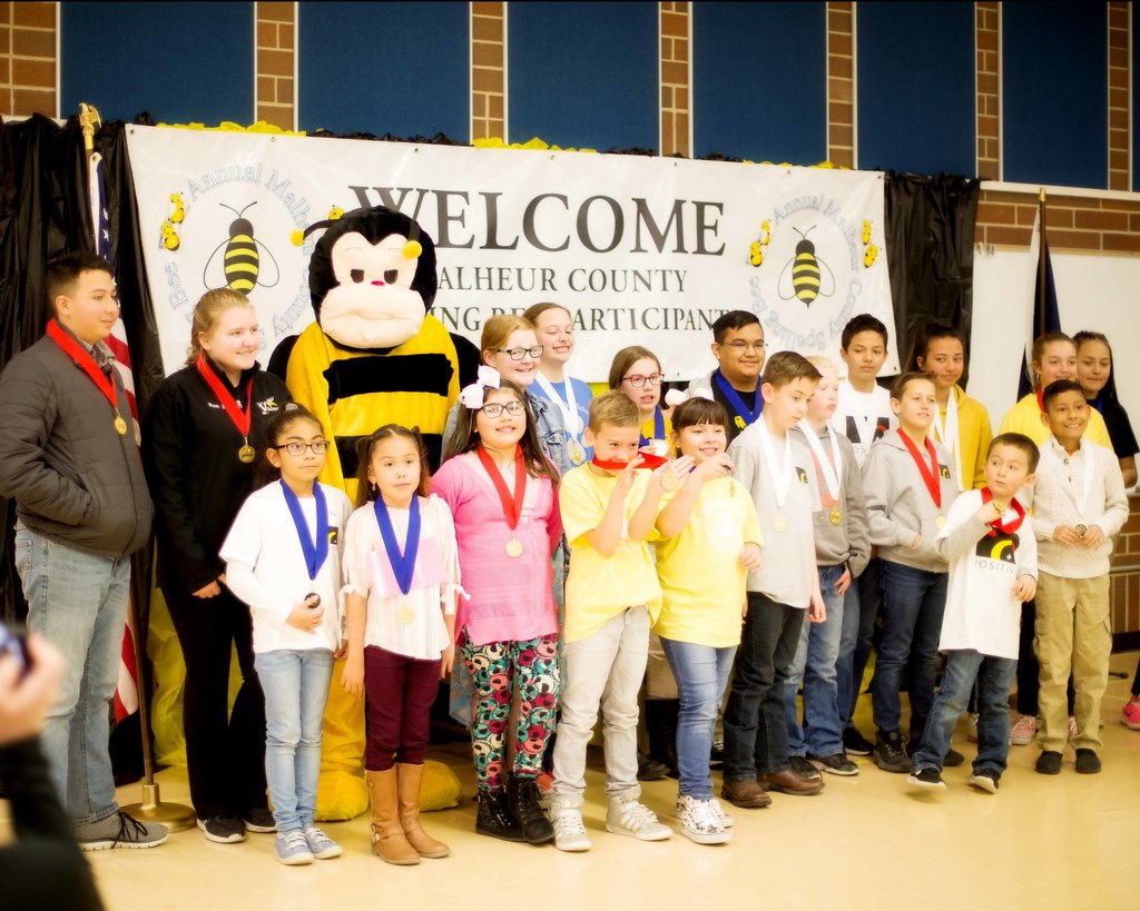 3rd annual Spelling Bee Winners